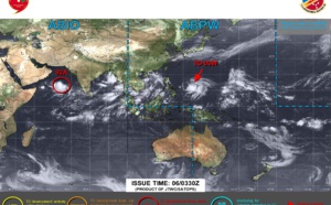 03W forecast to reach Typhoon intensity within 72h// Invest 92A expected to intensify next 72h//Invest 99W//0603utc