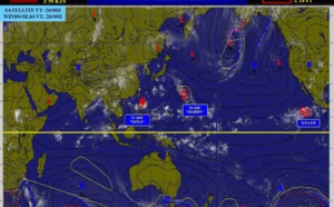 Typhoon 09W(SAOLA) to reach CAT 4 US East of Luzon//TS 08W(DAMREY) intensifying /TS 08L(FRANKLIN) intensifying//Invest 92E//2609utc