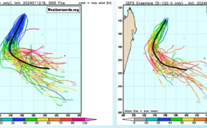 TC 05S(BELAL) should be intensifying more than 50 knots/72hours while dangerously approaching REUNION &amp; MAURITIUS  islands//1303utc