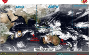 TC 06S(ANGGREK)// TC 07P// Invest 92S// Invest 99S// 2309utc updates