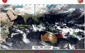 Overland Remnants of TC 07P(KIRRILY)// Invest 95P//Invest 94P//Remnants of TC 09S// 0303utc