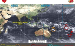 TCFA for INVEST 98P//TC 10P(NAT) update//INVEST 94P//INVEST 97P// 3 Week Tropical Cyclone Formation Probability// 0618utc