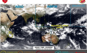 INVEST 90S// INVEST 91S// 0506utc update