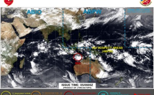 Tropical Cyclone Formation Alert for INVEST 96S// ECMWF 10 Day Storm Tracks// 0509utc