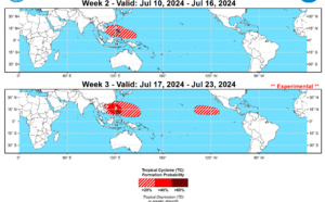 Formidable 02L(BERYL) was a CAT 5 US// INVEST 96L// INVEST 91E//ECMWF 10 Day Storm Tracks// 3 Week TC Formation Probability//0315utc 