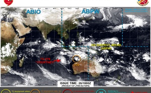 TC 27S(COURTNEY) Category 1 US intensifying// INVEST 93S// INVEST 96W//3 Week Tropical Cyclone Formation Probability//2700utc  TC 27S(COURTNEY) Category 1 US intensifying// INVEST 93S// INVEST 96W//3 Week Tropical Cyclone Formation Probability//2700utc