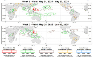3 Week Tropical Cyclone Formation Probability//1406utc 