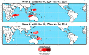 3 Week Tropical Cyclone Formation Probability//03/03/26