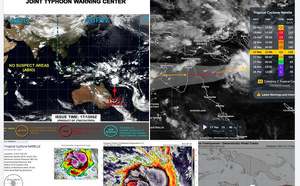 TC 27P NARELLE: forecast to reach 115 kt/Category 4 US just prior to making landfall