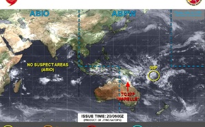 Mighty TC 27P NARELLE made first landfall but far from being dead