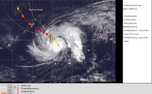 WESTERN PACIFIC: by 48h TY 04W(SINLAKU) is forecast be near Super Typhoon intensity and track dangersouly close to GUAM /SOUTH PACIFIC: TD 30P(MAILA) spectacular weakening last 24h/31P(VAIANU) subptropical storm close to NZ//110900 UTC