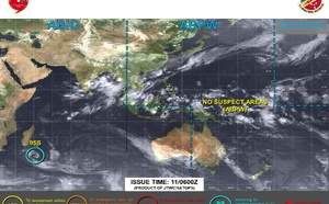 SOUTH INDIAN: Subtropical Storm 95S// 11/0900 UTC