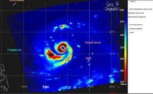 WESTERN PACIFIC: TY 09W(BAVI) CAT 4 US, ERC completed, new Peak Intensity possible next 24h/ Invest 97W//07@1030 UTC