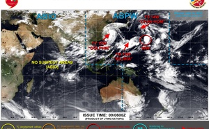 WESTERN PACIFIC: TY 12W(DOLPHIN) CAT 1 US landfall south of TAIZHOU/CHINA/TS 14W(CHAN-HOM)/TS 13W(PEILOU)/TCFA for Invest 98W//09@1030 UTC