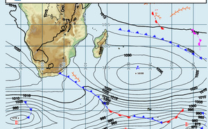 ILES SOEURS: Maurice/Réunion/Rodrigues/Agaléga/Tromelin: relevés climatologiques du 30/08/26