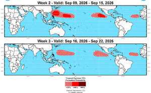3 Week Tropical Cyclone Formation Probability//09/01/26 
