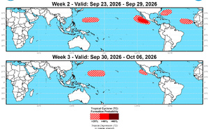 3 Week Tropical Cyclone Formation Probability//09/15/26
