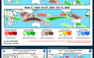 3 Week Tropical Cyclone Formation Probability//09/22/26