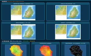  ILES SOEURS: Maurice/Réunion: le 26/09/26 : tendances météo des prochaines 36h 